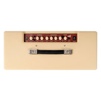 Top view of Blackstar Debut 100R Combo Amplifier Cream on white background