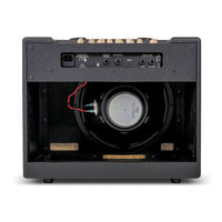 Rear view of Blackstar Debut 50R Combo Amplifier Black on white background