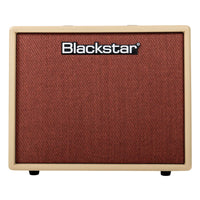 Front view of Blackstar Debut 50R Combo Amplifier Cream on white background