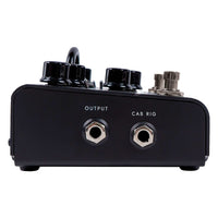 Left jacks view of Blackstar Dept. 10 Dual Distortion Pedal on white background