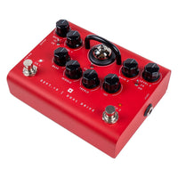 Angled view of Blackstar Dept. 10 Dual Drive Pedal on white background