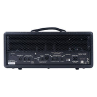 Rear view of Blackstar HT-20RH MK III Guitar Amp Head on white background