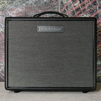 Front view of Blackstar HT-20R MK III Combo Amplifier on colorful background