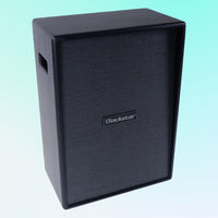 Angled top view of Blackstar HT-212VOC MK III 2x12" Guitar Speaker Cabinet on blue background