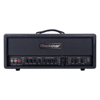 Front view of Blackstar HT Stage 100H MK III Guitar Amp Head Black on white background