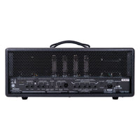Rear view of Blackstar HT Stage 100H MK III Guitar Amp Head Black on white background