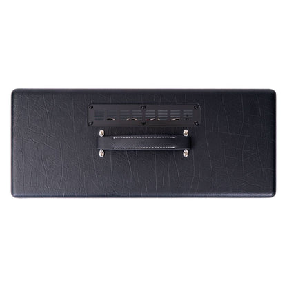 Top view of Blackstar HT Stage 100H MK III Guitar Amp Head Black on white background
