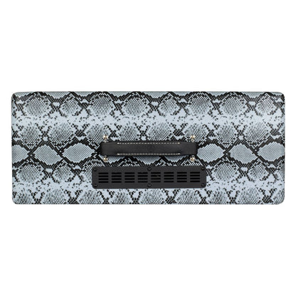 Top view of Blackstar HT Stage 100H MK III Guitar Amp Head Snakeskin on white background