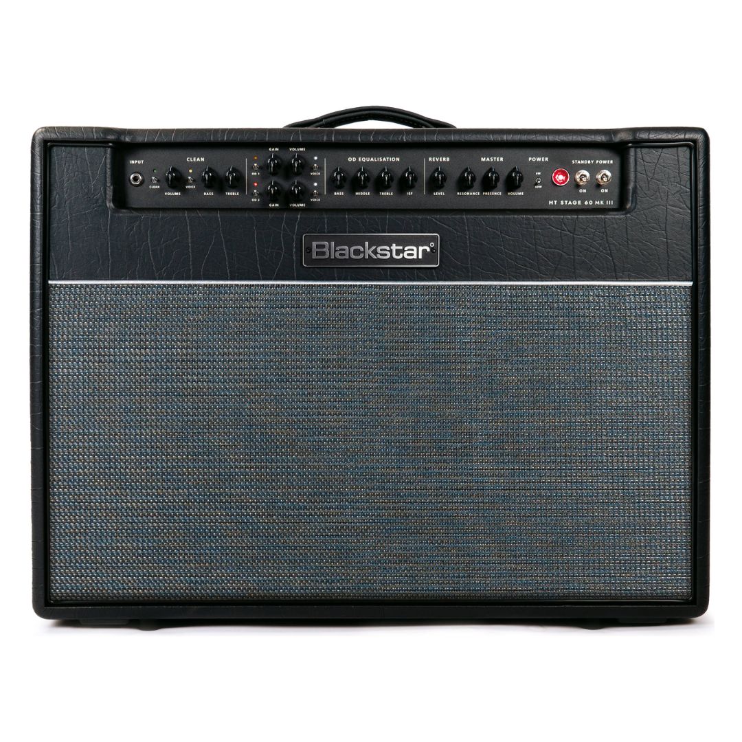 Front view of Blackstar HT Stage 60 212 MK III Combo Amplifier on white background
