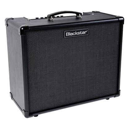 Angled front view of Blackstar ID:X 100 Combo Amplifier on white background