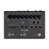 Front view of Blackstar ID:X Floor One Multi-FX Pedal on white background