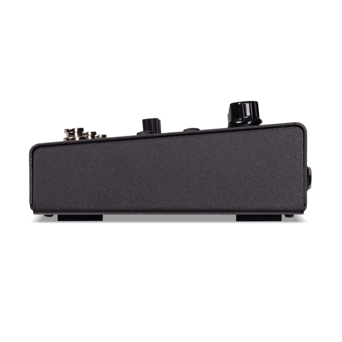 Side view of Blackstar ID:X Floor One Multi-FX Pedal on white background