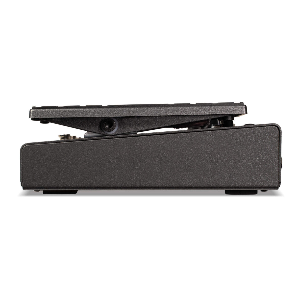 Side view of Blackstar ID:X Floor Three Multi-FX Pedal on white background