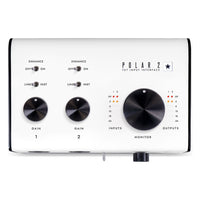 Top view of Blackstar POLAR 2 Audio Interface on white background