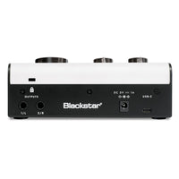 Rear view of Blackstar POLAR 2 Audio Interface on white background