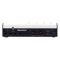 Rear view of Blackstar POLAR 4 Audio Interface on white background