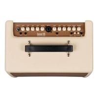 Top view of Blackstar Sonnet 60 Acoustic Guitar Amplifier Blonde on white background