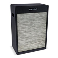 Angled view of Blackstar St. James 212VOC Cabinet Black on white background