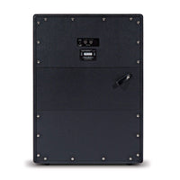 Rear view of Blackstar St. James 212VOC Cabinet Black on white background