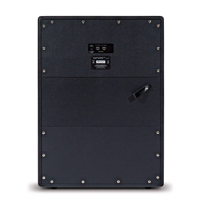 Rear view of Blackstar St. James 212VOC Cabinet Black on white background