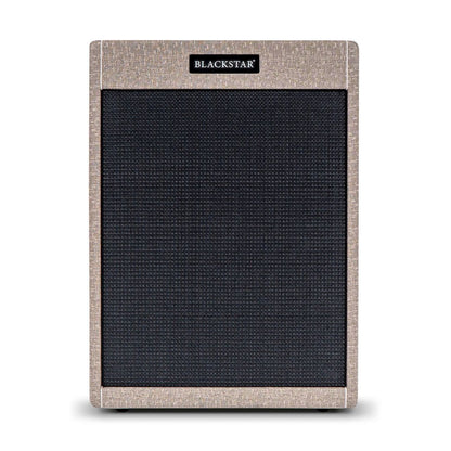 Front view of Blackstar St. James 212VOC Cabinet Fawn on white background