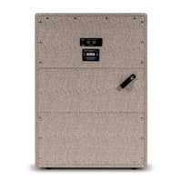 Rear view of Blackstar St. James 212VOC Cabinet Fawn on white background