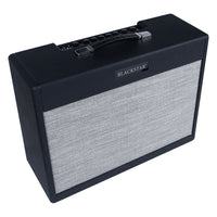 Angled view of Blackstar St. James 50 6L6 212 50W Combo Amplifier on white background