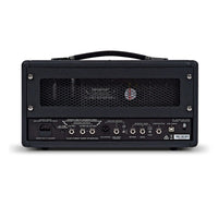 Rear view of Blackstar St. James 50 6L6 Guitar Amp Head on white background