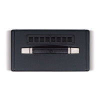 Top view of Blackstar St. James 50 6L6 Guitar Amp Head on white background