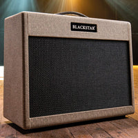 Angled front view of Blackstar St. James 50 EL34 50W Combo Amplifier on stage