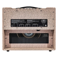 Rear view of Blackstar St. James 50 EL34 50W Combo Amplifier on white background