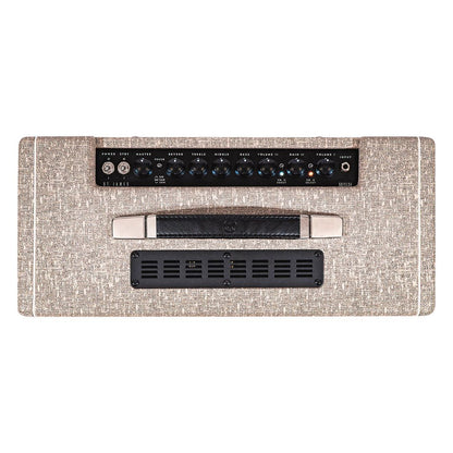 Top view of Blackstar St. James 50 EL34 50W Combo Amplifier on white background