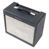 Angled top view of Blackstar TV-10 B Combo Amplifier on white background