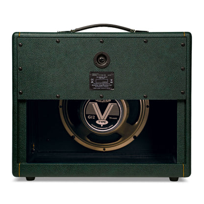 Rear view of Blackstar TV-112 B Guitar Cabinet on white background