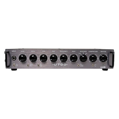 Front view of Blackstar U700H Elite 700W Bass Head on white background