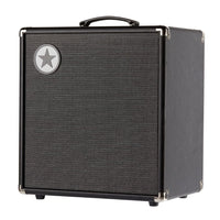 Angled view of Blackstar Unity 120 120W Bass Combo Amplifier on white background
