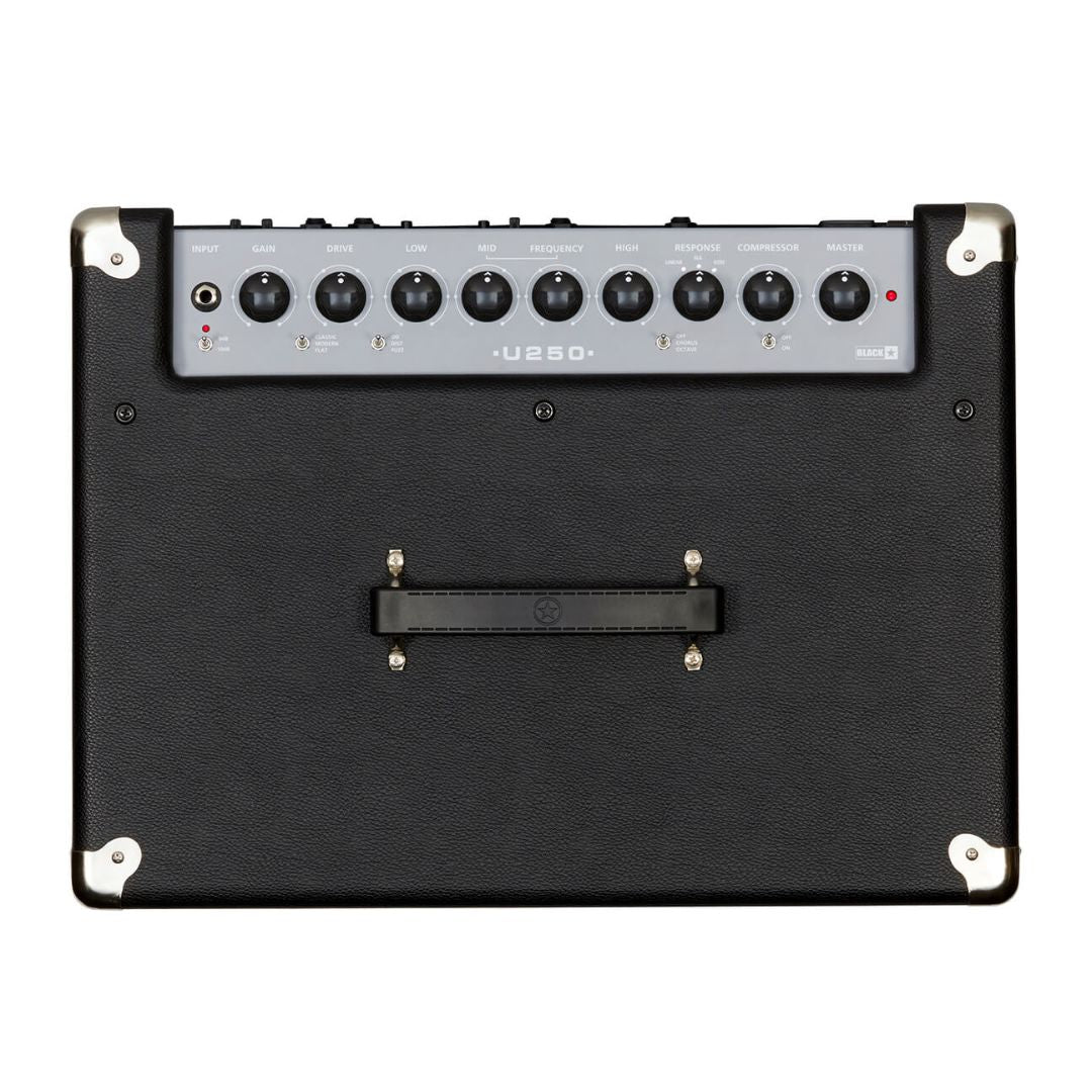 Top view of Blackstar Unity 250 250W Bass Combo Amplifier on white background