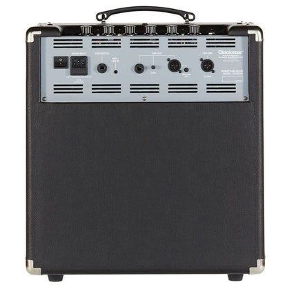 Rear view of Blackstar Unity 60 60W Bass Combo Amplifier on white background