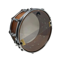 Bottom view of the Big Softy snare drum with white background