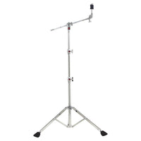Front view of British Drum Co. CAS-HW-BS Casino Cymbal Boom Stand on white background