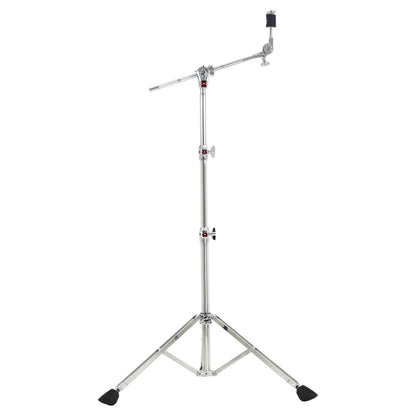 Front view of British Drum Co. CAS-HW-BS Casino Cymbal Boom Stand on white background