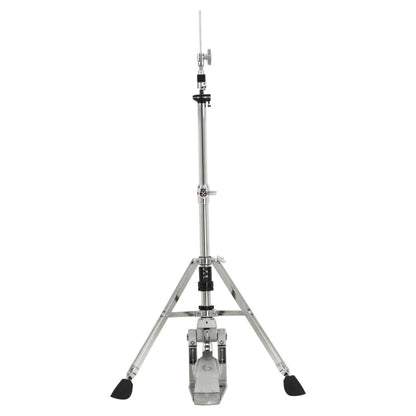 Front view of British Drum Co. CAS-HW-HH Casino Hi Hat Stand on white background