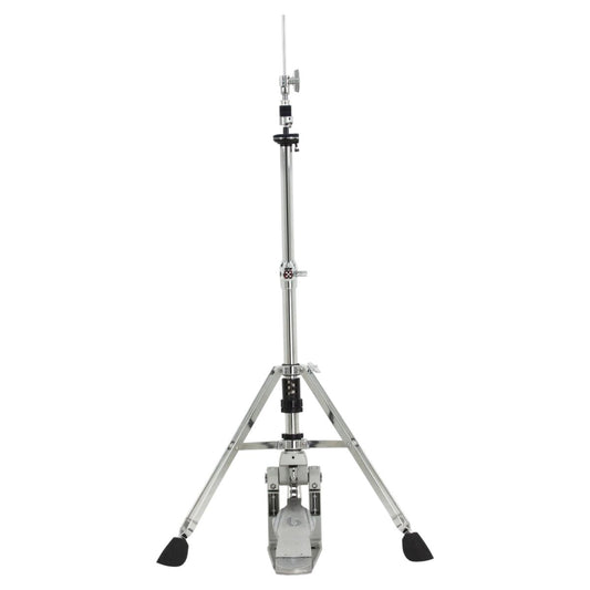 Front view of British Drum Co. CAS-HW-HH Casino Hi Hat Stand on white background