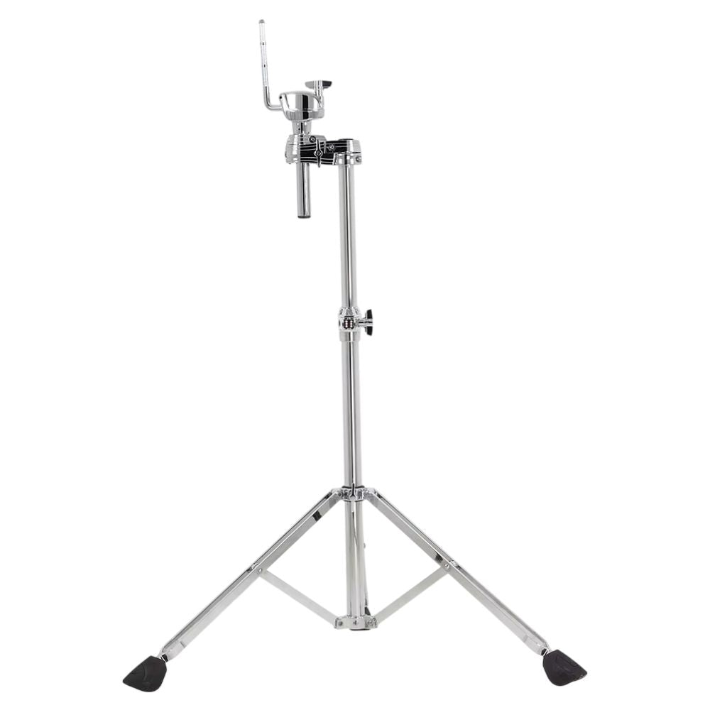 Front view of British Drum Co. CAS-HW-STS Casino Single Tom Stand on white background