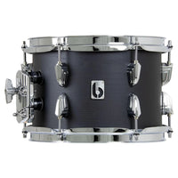 Front view of British Drum Co. Raven Rack Tom Drum on white background