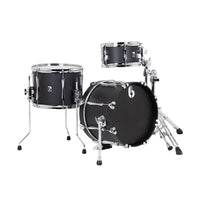 Angled view of British Drum Co. The Imp 16" Club Kit on white background
