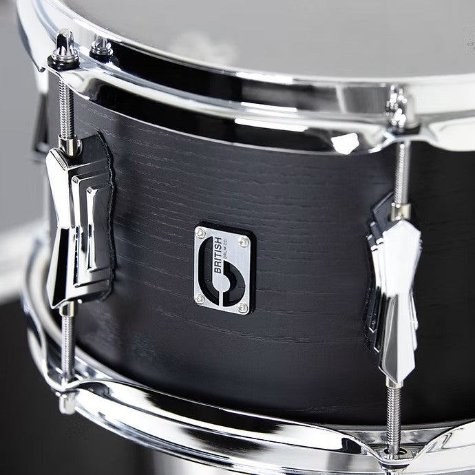 Close up view of British Drum Co. The Imp 16" Club Kit