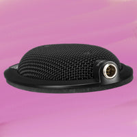 Close up angled port view of CAD Audio Astatic 930VPL Condenser Boundary Microphone on white background