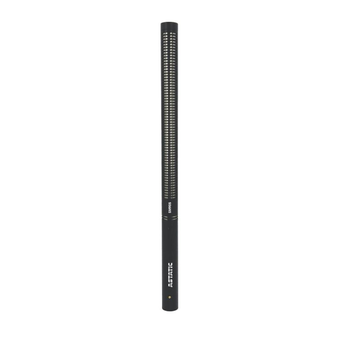Front view of CAD Audio Astatic SM905 Shotgun Microphone on white background