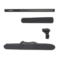 Inclusions of CAD Audio Astatic SM905 Shotgun Microphone on white background